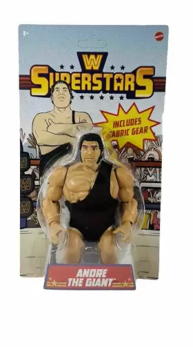 HLN24 MATTEL Wwe Superstars Andre Giant Walmart Figure Wwf