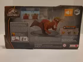 HLP22 MATTEL Jurassic Dinosaur Toy Roar Sound Attack Action #2
