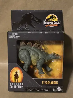 HLT54 MATTEL Jurassic Park Hammond Juvenile Baby Stegosaurus