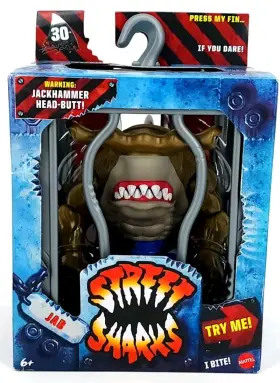 HYD58 MATTEL Street Sharks Jab Action Figure