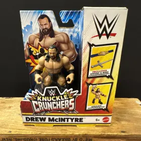 JCH74 MATTEL Wwe Knuckle Crunchers Drew Mcintyre Sword Belt