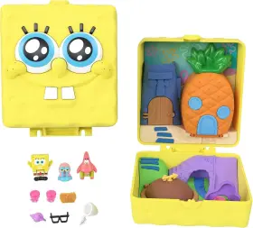 JKC84 MATTEL Polly Pocket Spongebob Dolls Playset