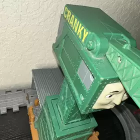 R9112 MATTEL Thomas Engine Train Along Play Cranky Crane #3