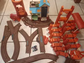 R9634 MATTEL Thomas Friends Railway Zoom Logging Adventure #3