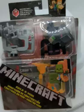 CGX24-954C MATTEL TOYS Minecraft Redstone Fish Enderman Fire #3