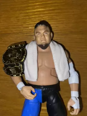 887961954029 MATTEL WWE Samoa Joe Elite Survivor Action Aew #2