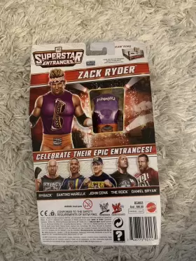 X07361 MATTEL Wwe Superstar Entrances Zack Ryder Action #2