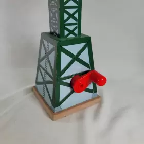 Y4368 MATTEL Thomas Friends Wooden Railway Cranky Crane #3