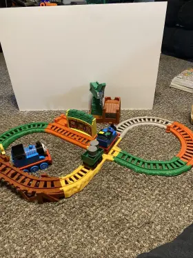 Y9914 MATTEL Thomas Tank Engine Sodor Play Set Track Don