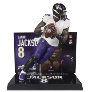 10382 MCFARLANE Lamar Jackson Baltimore Ravens Nfl Figure