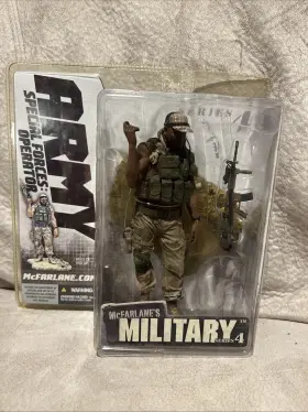60304 MCFARLANE TOYS Mcfarlanes Army Operator African Amer