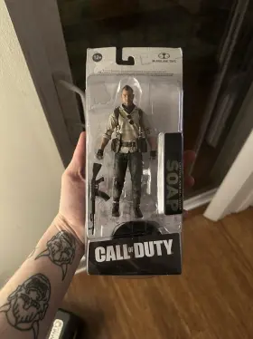 787926104028 MCFARLANE TOYS Soap Figure Captain Mactavish Ops
