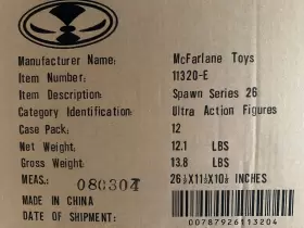 787926113242 MCFARLANE TOYS Art Spawn Curse Bible #3