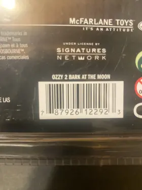 787926122923 MCFARLANE TOYS Ozzy Osbourne Bark Moon #3