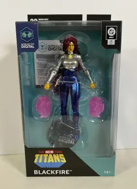 787926177381 MCFARLANE TOYS Blackfire Teen Titans Digital