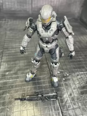 787926185591 MCFARLANE TOYS Halo Spartan Hazop Figure Weapon #2