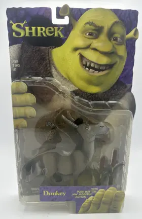 787926200041 MCFARLANE TOYS Shrek Donkey Action Figure Push