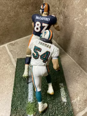787926741124 MCFARLANE TOYS Zach Thomas Vs Mccaffrey Pack Nfl #3