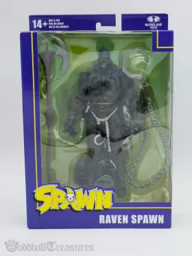 78792690143 MCFARLANE TOYS Spawn Raven Wave Action Figure Box