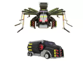 096534072927 MECARD Turning Transforming Robot Car Toy