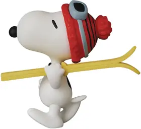 530956156200 MEDICOM TOY Skier Snoopy Udf Fig