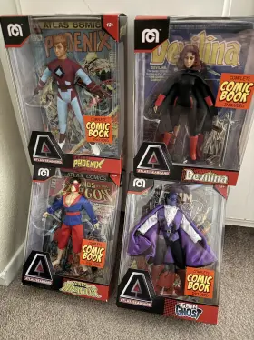 2320656 MEGO Atlas Comics Walmart Figure Set Grim Ghost