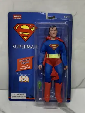 62817 MEGO Superman Heroes Abrams Action Figure Points