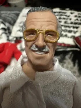 850002478129 MEGO Legends Stan Lee Sweater Web Action Figure #3