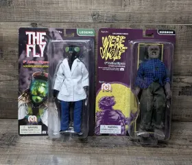 850003511733 MEGO Werewolf Action Figures Flocked Horror
