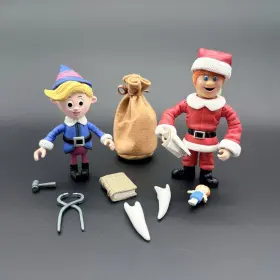 090733079114 MEMORY LANE Claus Comin Town Kris Kringle Hermey