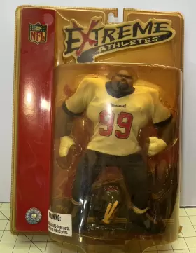 657175130256 MEZCO Toys Extreme Athletes Nfl Warren Sapp