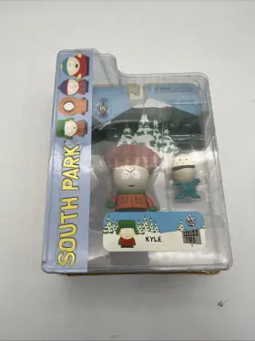 696198230123 MEZCO Toyz South Park Kyle Action Figure Afro