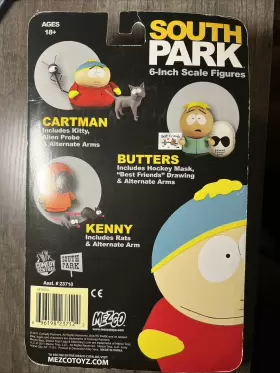 696198237122 MEZCO South Park Kenny Mccormick Rats Toyz #2