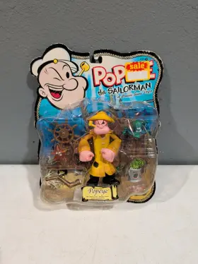 696198440119 MEZCO Popeye Sailorman Storm Gear Action Figure