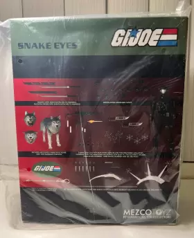 696198763911 MEZCO Toyz Collective Joe Snake Eyes Deluxe #2