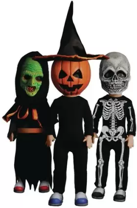 69619899683 MEZCO Halloween Ldd Presents Trick Treaters Boxed