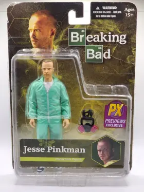 75244 MEZCO Breaking Jesse Pinkman Collectible Figure Hazmat