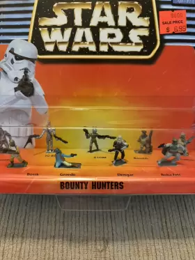 66080 MICRO MACHINES Star Wars Bounty Hunters Mini Figures #2