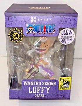 698596765115 MIGHTY JAXX Sdcc Comic Luffy Gears Glow Figure