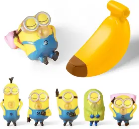 EC356511 MINIONS Blind Box Squishy Toy Banana Rocking Bag