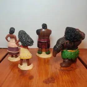 45536 MOANA Figurine Set Cake Topper Birthday Decoration #2