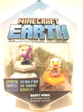 887961831689 MOJANG Minecraft Earth Boost Attacking Steve