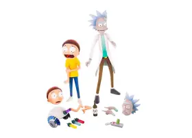 850010229546 MONDO Rick Morty Collectible Figure Set