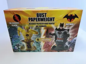 077764452802 MONOGRAM Comics Reverse Flash Batman Bust Set