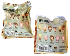 077764725852 MONOGRAM Spy Family Figural Bag Clip Pack #2