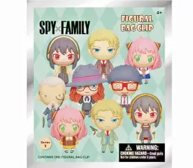 077764725852 MONOGRAM Spy Family Figural Bag Clip Pack #3