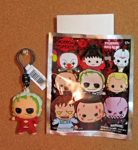 45590 MONOGRAM Horror Properties Figural Bag Clip Beetlejuice