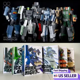 MS-07 MOON STUDIOS Raiden Set Transformers Trainbots