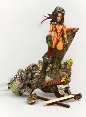 661470000053 MOORE ACTION COLLECTIBLES Julie Clayburn Figure