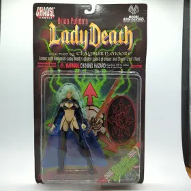 9744 MOORE ACTION COLLECTIBLES Lady Death Brian Figure Chaos